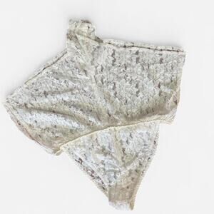 Late 1990s Cassini Intimates lace shorts